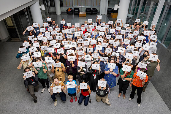 2023 AAS Meeting Group Photo with numbers